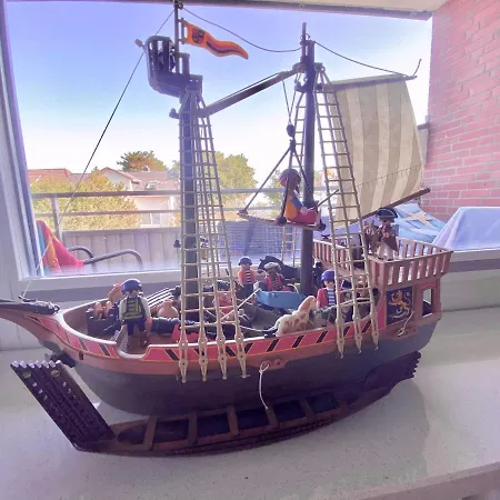 Amrumer Schatztruhe Mit Loggia Und Meerblick Appartement