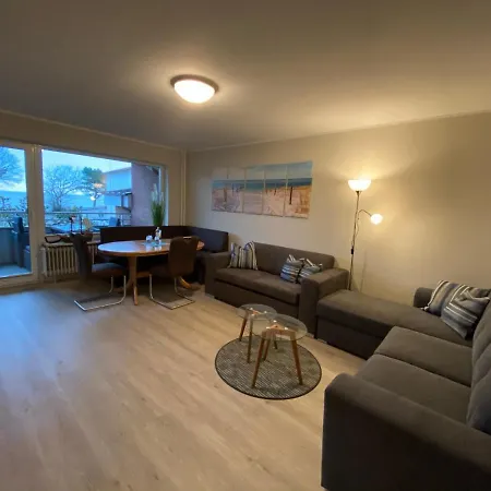 Amrumer Schatztruhe Mit Loggia Und Meerblick Appartement *